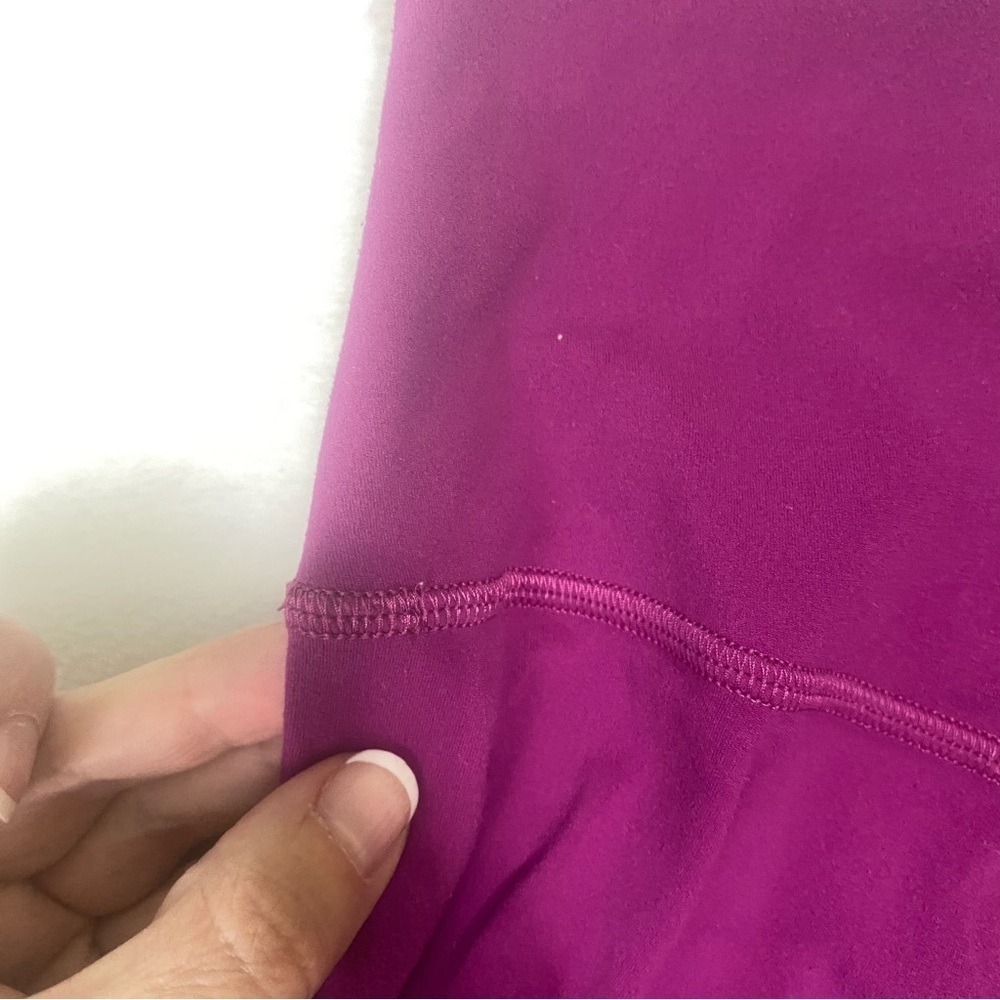 Lululemon Align Pant 28" Leggings Deep Fuschia Pink Size 2 - Picture 9 of 14